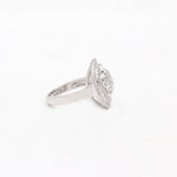 Designer 925 Sterling Silver Heart Shaped Ring