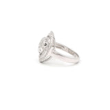 Designer 925 Sterling Silver Heart Shaped Ring