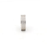 925 Sterling Silver American Diamond Band Ring