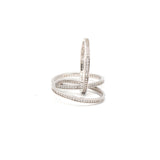 925 Sterling Silver Cubic Zircon Stone Ring