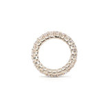 925 Sterling Silver Prong Setting Cubic Zircon Stone Ring