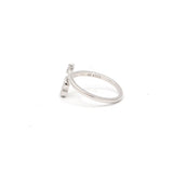 Adjustable Cubic Zirconia 925 Sterling Silver Ring