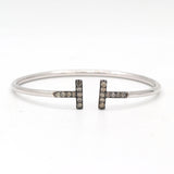 925 Silver Diamond Bracelet