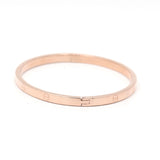 925 Silver Rose Gold Plated Bracelet