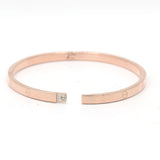 925 Silver Rose Gold Plated Bracelet