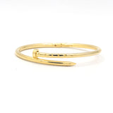 Designer Silver Gold Plated Bracelet