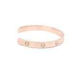 925 Sterling Silver Adjustable Rose Gold Plated Bracelet