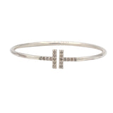 Diamond Silver Designer Bracelet