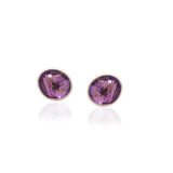 Purple Amethyst Gemstone Earring