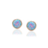 925 Silver Opal Gemstone Earring