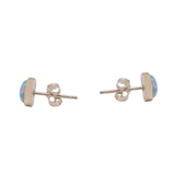 925 Silver Opal Gemstone Earring