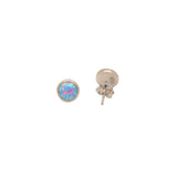 925 Silver Opal Gemstone Earring