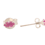 Marquise Ruby Gemstone Earring Stud