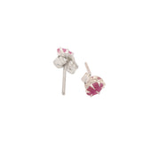 Marquise Ruby Gemstone Earring Stud
