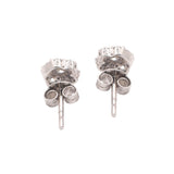 Flower Shape Cubic Zirconia Earring