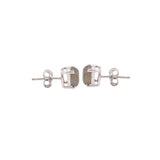 Oval Labradorite Gemstone Earring Stud
