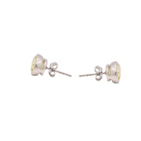 925 Silver Green Peridot Earring