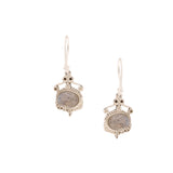 Natural Labradorite Gemstone Earring