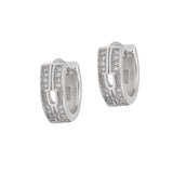 Cubic Zirconia Silver Earring