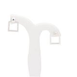 Square Shape Silver Earring