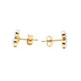 14 Carat Gold Diamond Beautiful Earring Stud