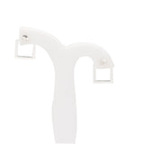 Square Shape Silver Earring