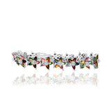 Star Shape Multi Sapphire Gemstone Bracelet