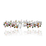 Star Shape Multi Sapphire Gemstone Bracelet