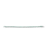 925 Silver Marquise Emerald Gemstone Bracelet