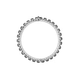 925 Silver Natural Diamond Oxidized Bracelet