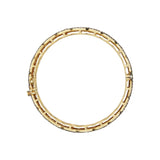 Designer Polki Diamond 925 Sterling Bangle Bracelet