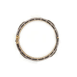 Natural Blue Sapphire And Diamond 925 Silver Bracelet