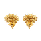 18K Yellow Gold Diamond Earring
