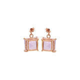 925 Sterling Silver Delicate Natural Amethyst Gemstone Earring