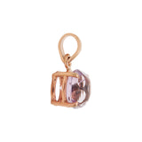 925 Sterling Silver Beautiful Natural Amethyst Gemstone Handmade Pendant