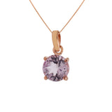 925 Sterling Silver Beautiful Natural Amethyst Gemstone Handmade Pendant