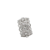 925 Silver Designer CZ Stone Ring