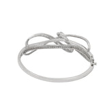 925 Sterling Silver Designer CZ Stone Bracelet