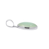 Classy Oval Cut Aqua Chalcedony Gemstone Handmade Pendant Jewelry
