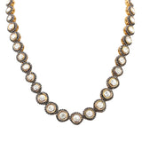 Traditional Polki Diamond Gold Necklace