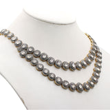 Traditional Polki Diamond Precious Necklace