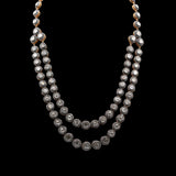 Natural Polki Diamond Yellow Gold Necklace