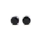 Natural Blue Sapphire Earring Stud