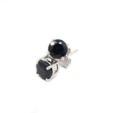 Natural Blue Sapphire Earring Stud