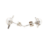 Natural Pearl Silver Earring Stud