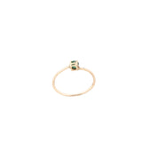 9K Gold Emerald Gemstone Ring