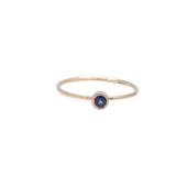 Blue Sapphire 9K Gold Ring