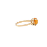 14K Yellow Gold Opal Gemstone Ring