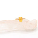 14K Yellow Gold Opal Gemstone Ring