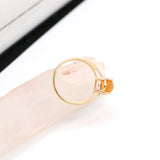 14K Yellow Gold Opal Gemstone Ring